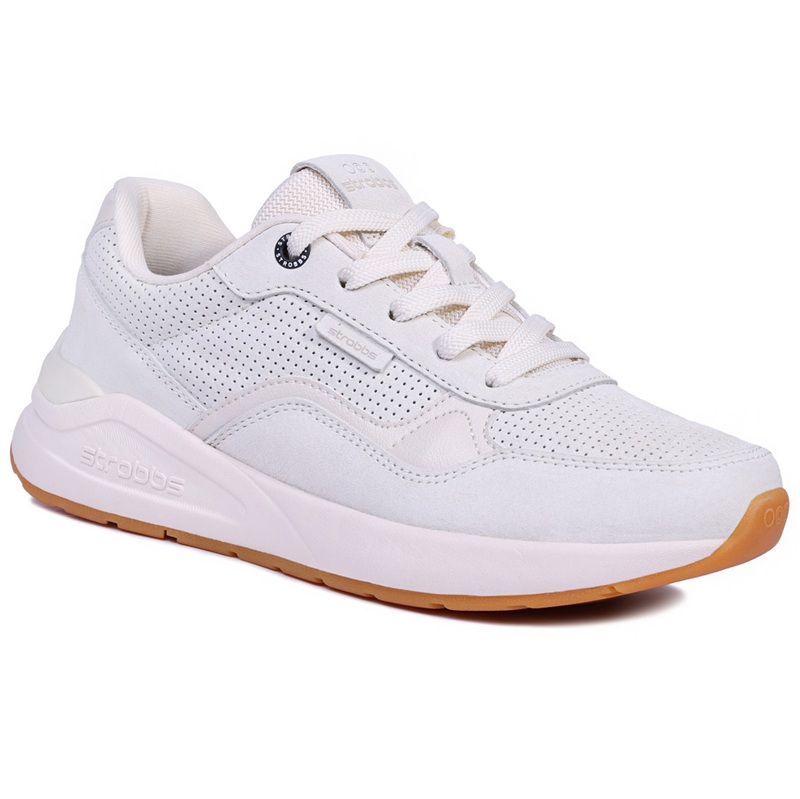 Кроссовки Strobbs женские F7707-16 пудровые.