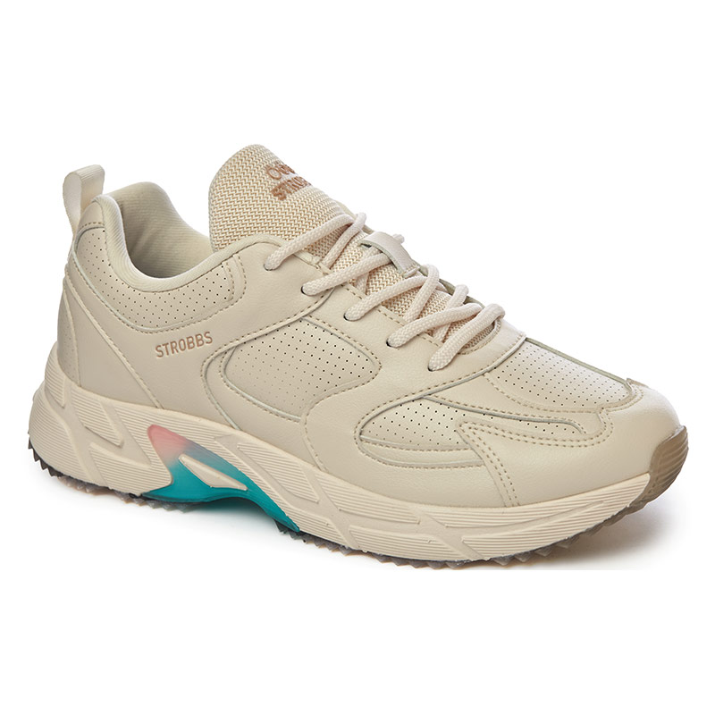Кроссовки Strobbs женские F7181-16 бежевые