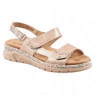 Сандалии Suave Mostar женские 12501VT-1B06,1I96 молочные.