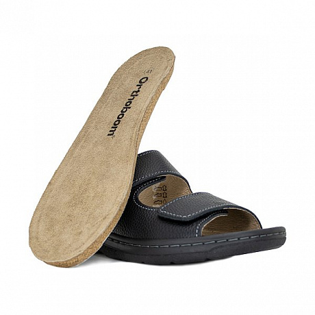 Сабо ортопедические Ортобум мужские 20345-20 черные. Изображение 5 из 7