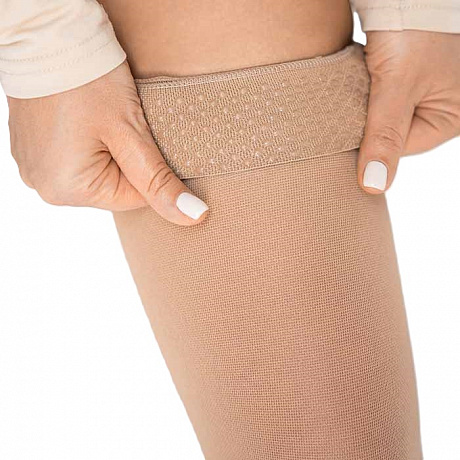 Чулки компрессионные Evolution 2 класс компрессии ТК.931 с закрытым носком стандартные. Изображение 4 из 5