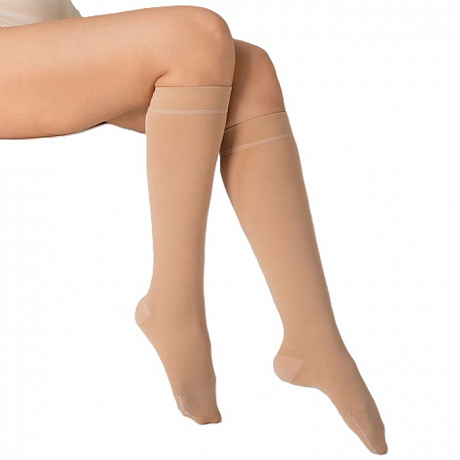 Гольфы компрессионные Evolution 2 класс компрессии ТК.911 с закрытым носком стандартные. Изображение 5 из 6